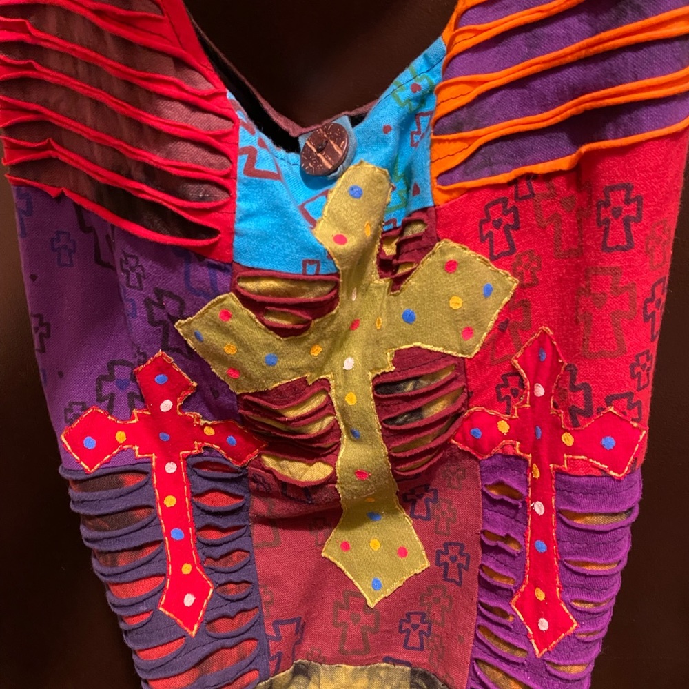 Super cool hippie hobo bag!